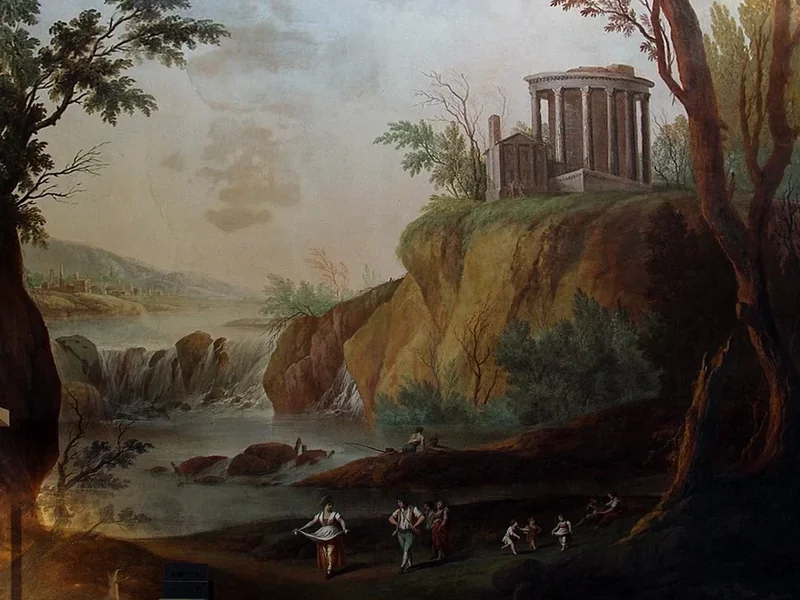 1759-Niccolò Contestabile - Villa corsini a Castello, salone